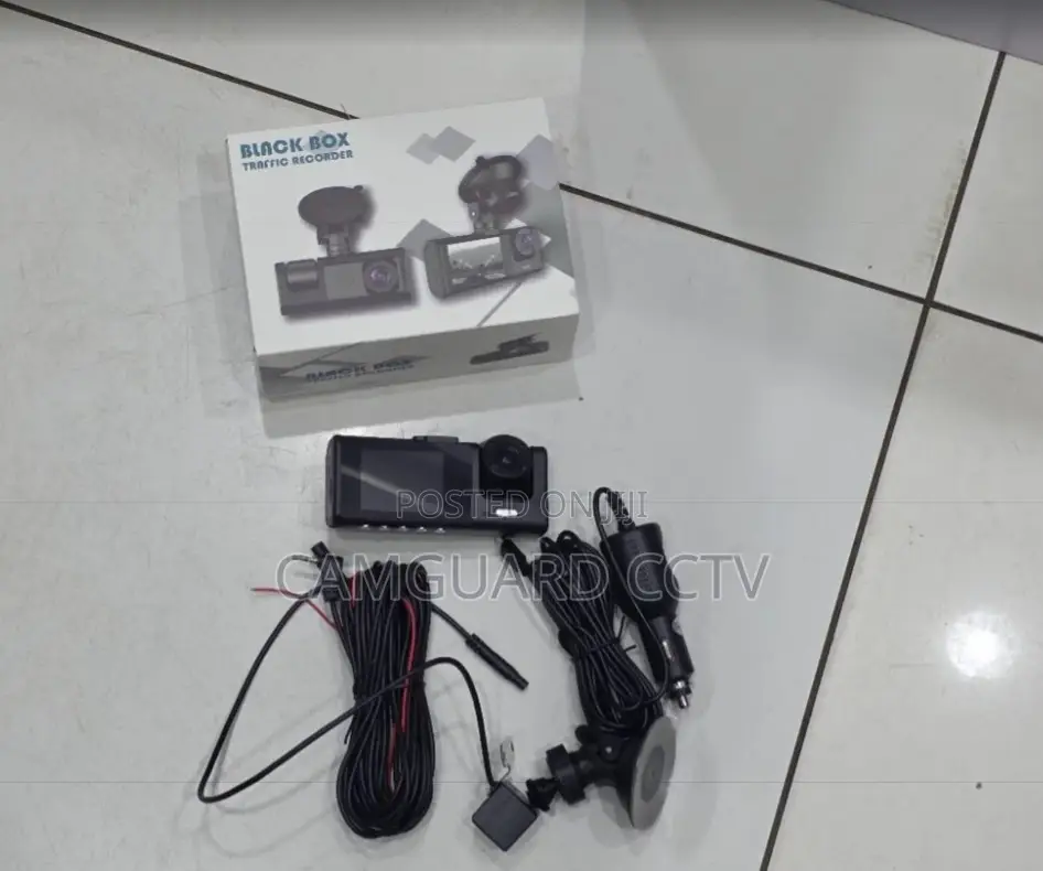 3 in 1 Dual Lens Dash Camera Front, Rear and Parking View