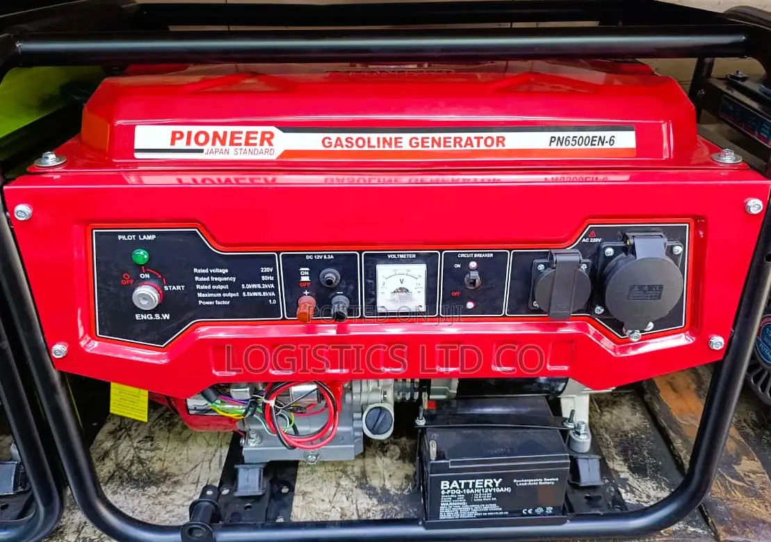 Pioneer 5.5kw/6.8kva Petrol Generator