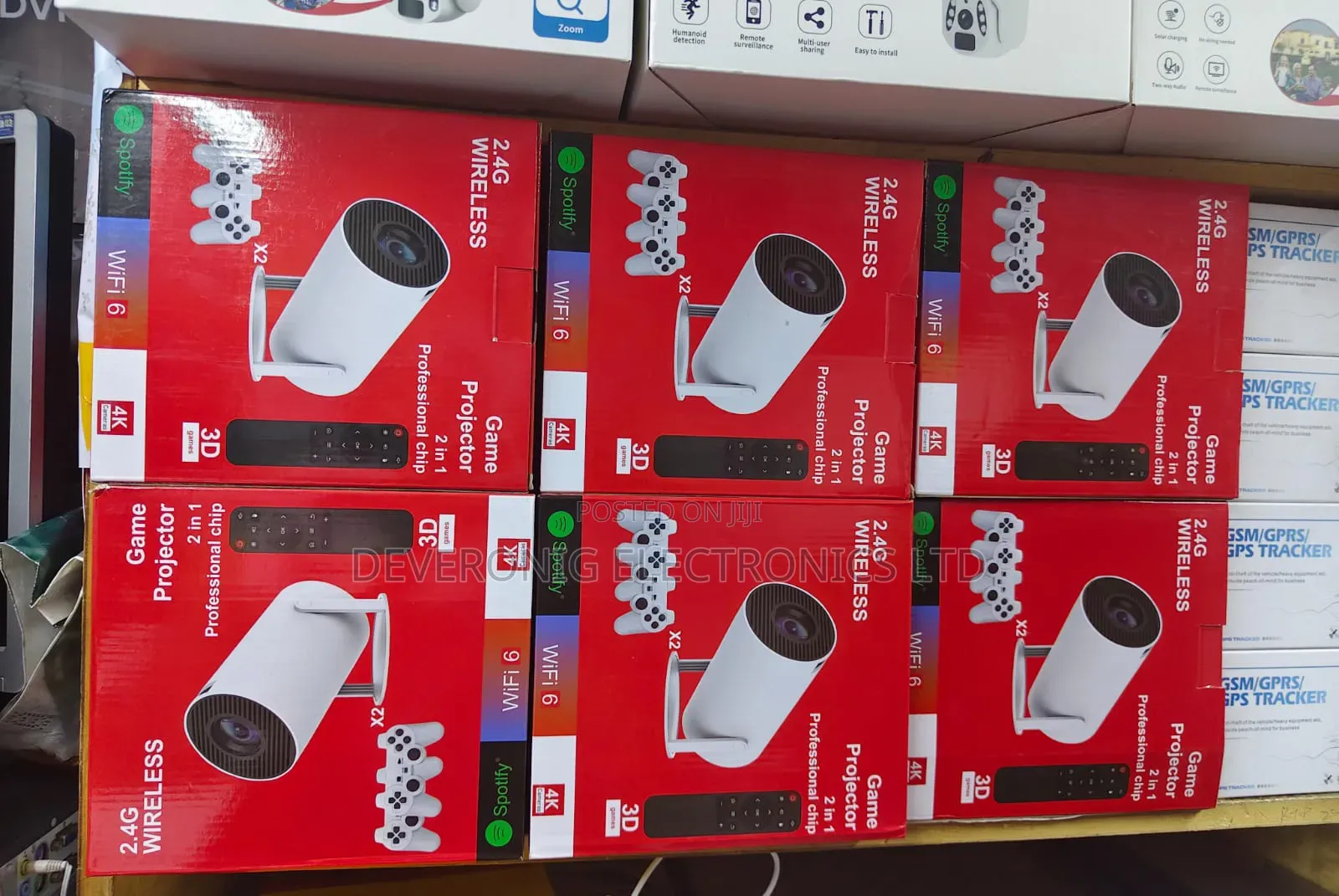 Hy300 Android 13 Gaming Projector With Gaming Console