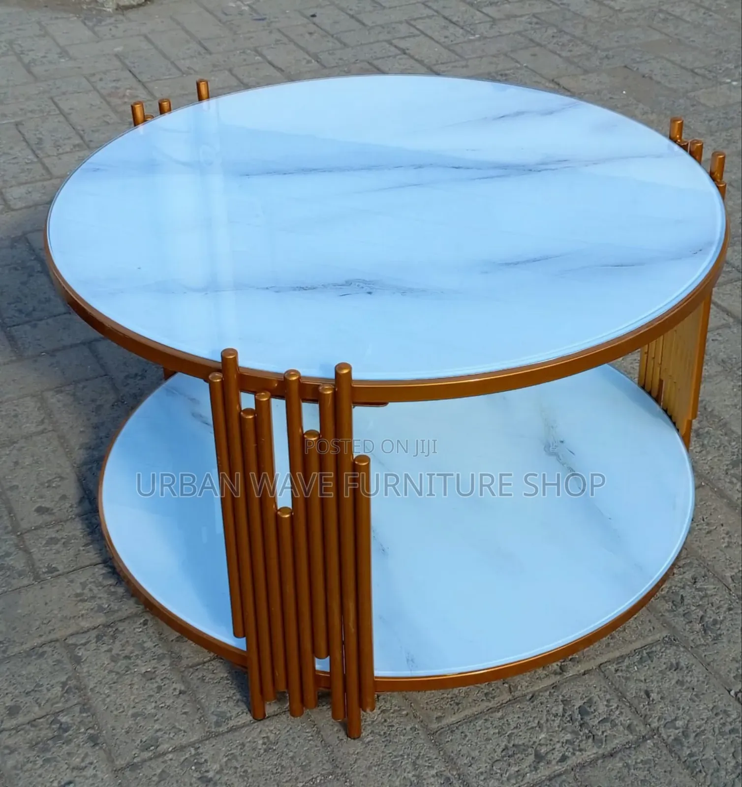 White Cocktail Table