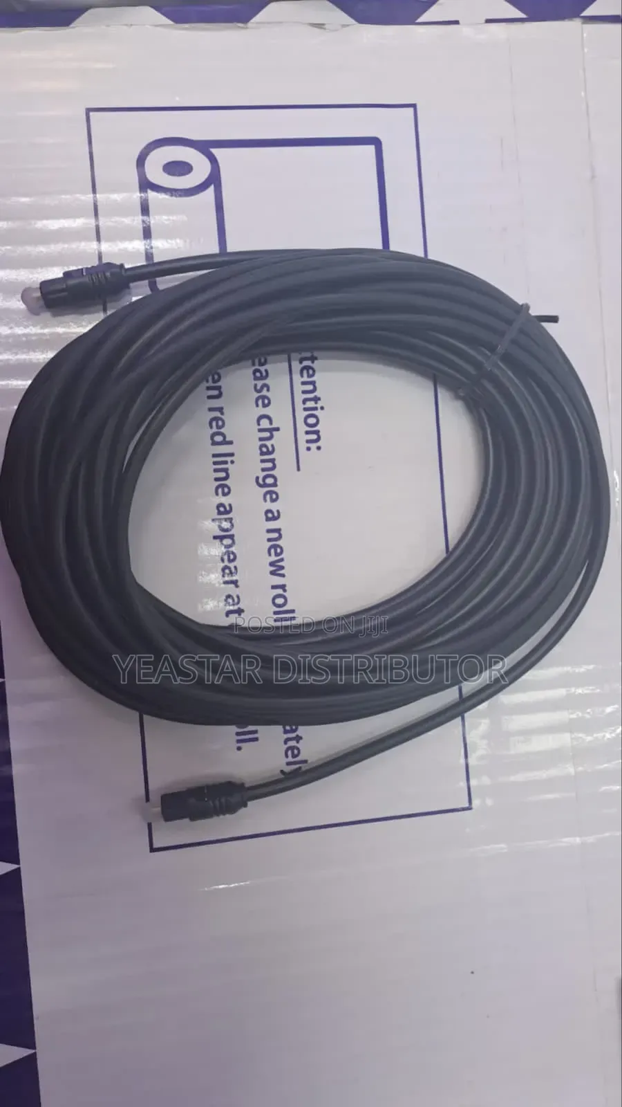 Digital Optical Audio Cable 10 MTRS