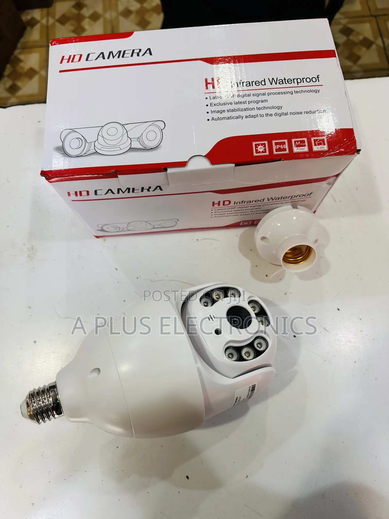 4g Camera Bulb Eq8 (Uses Simcard) – Wifi Mobile Monitoring