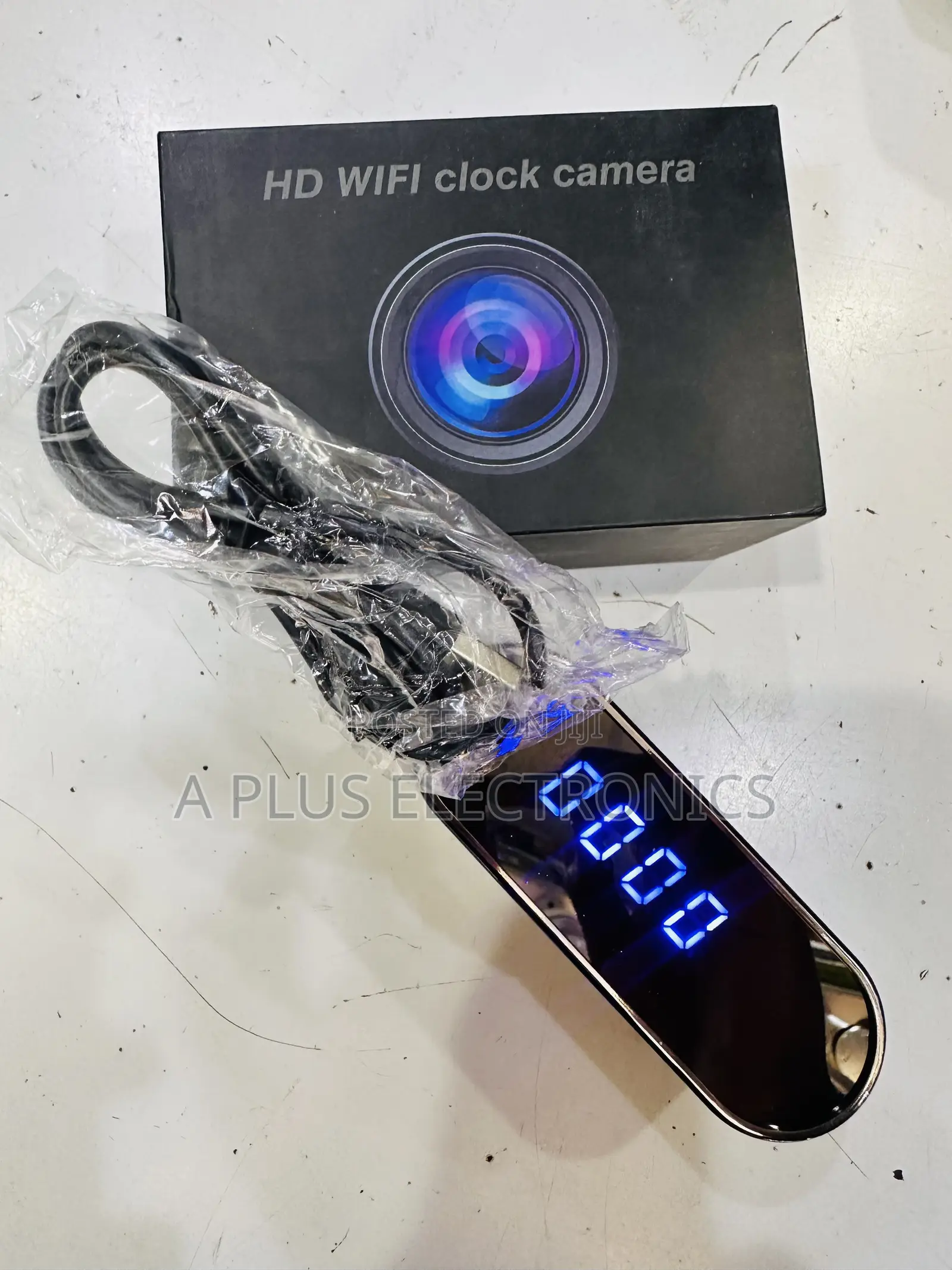 Digital Clock Hidden Camera With Hd Video Recording and Night Vision