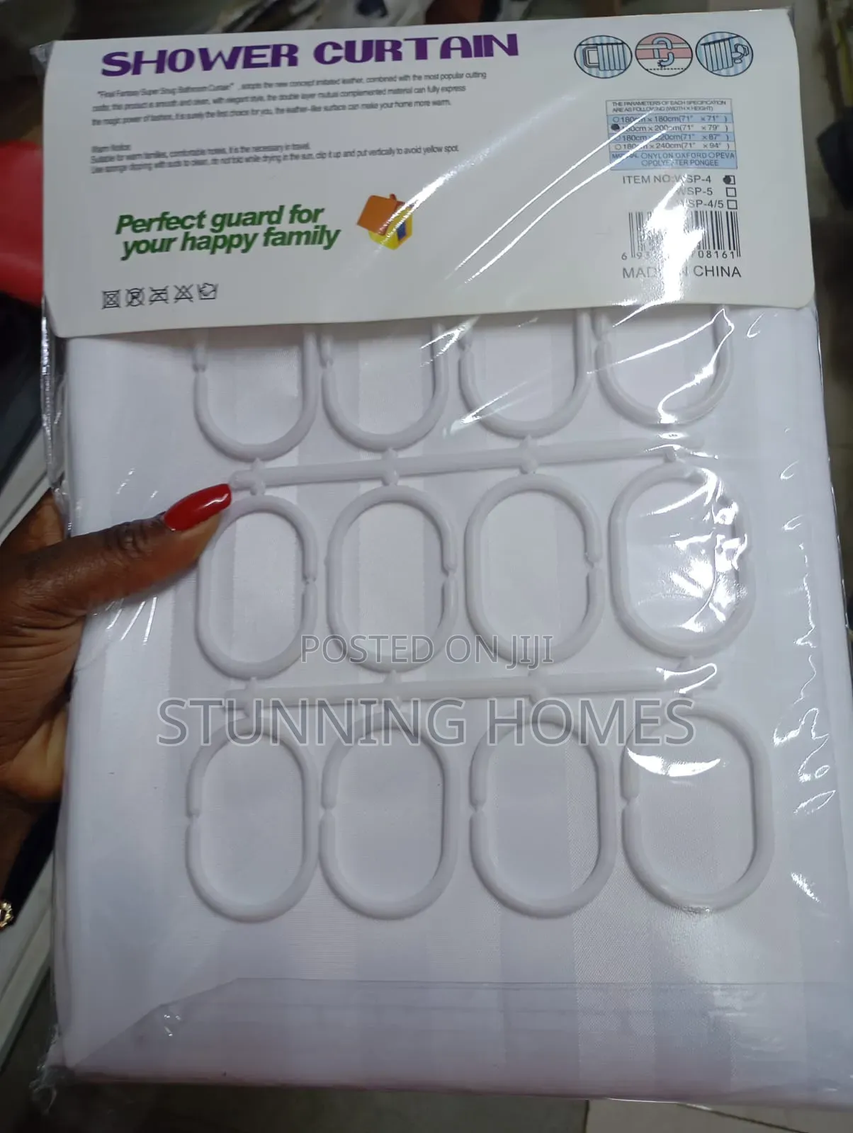 Plain Shower Curtains