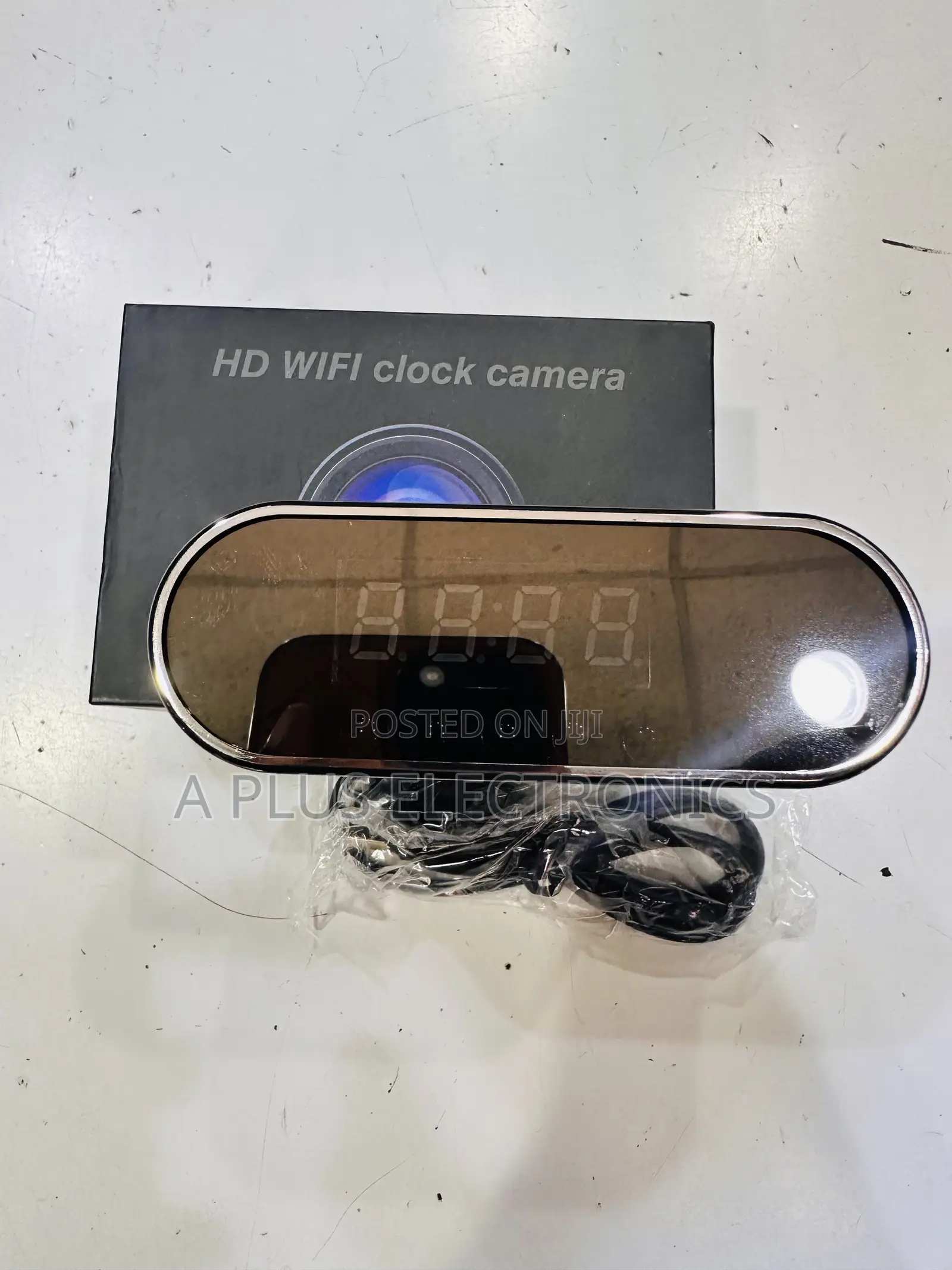 Digital Clock Hidden Camera Wifi Security Camera for Home Surveillance