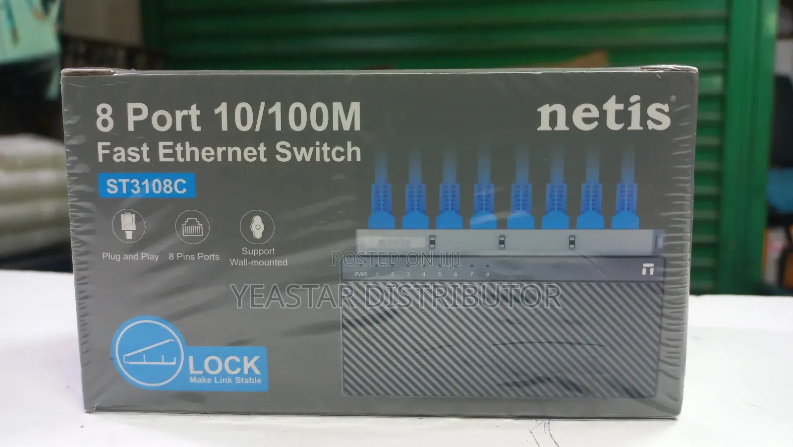 Netis 8 Port Fast Ethernet Switch St 3108c