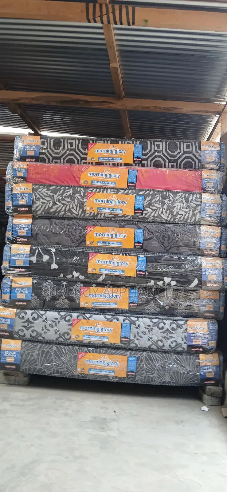 5x6x8 Quilted Superfoam Mattress Soft Top Comfort