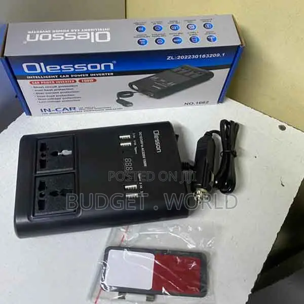 Type-C Fast Charging Port -Real-Time Universal Car Power Inverter 150w