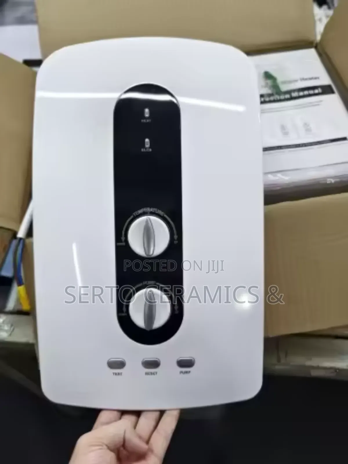 Instant Water Heater With Inbuilt Pump