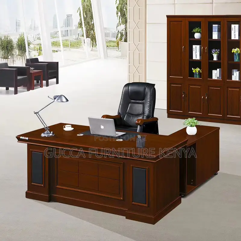 1800mm Chairman Executive L-Shaped Office Table