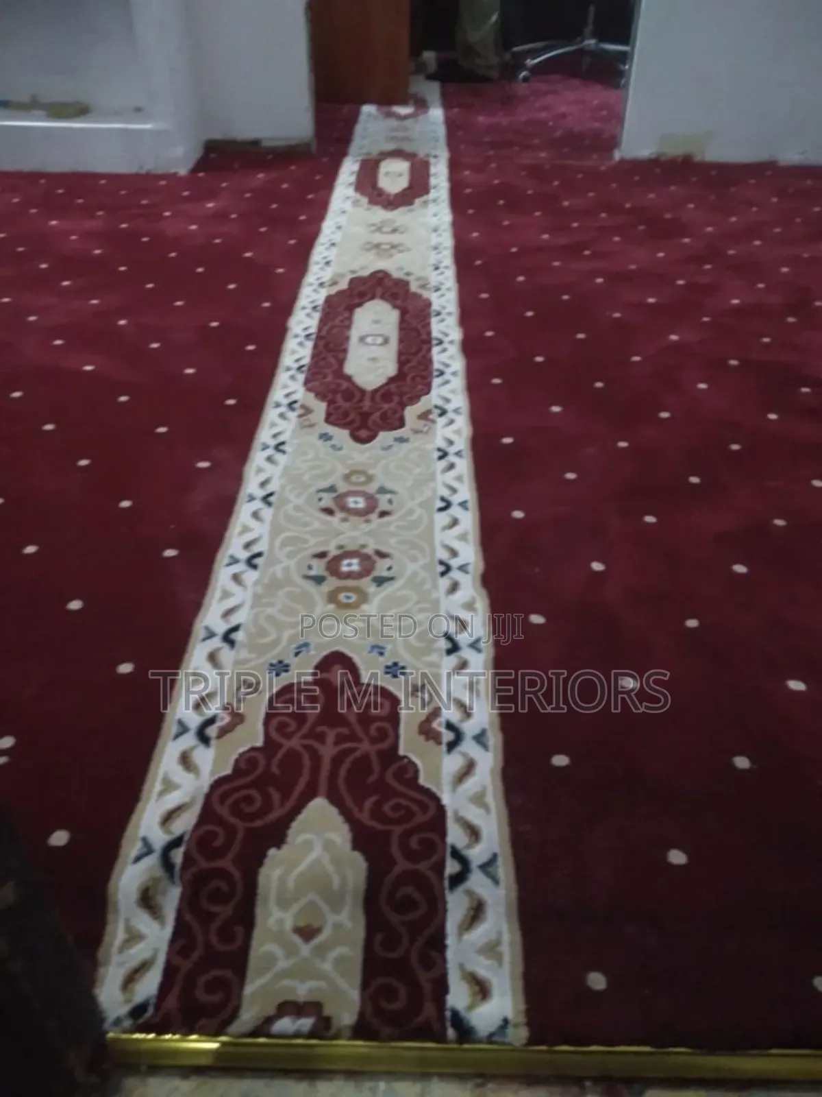 Maroon 8mm Soft Luxury Wall to Wall Carpet