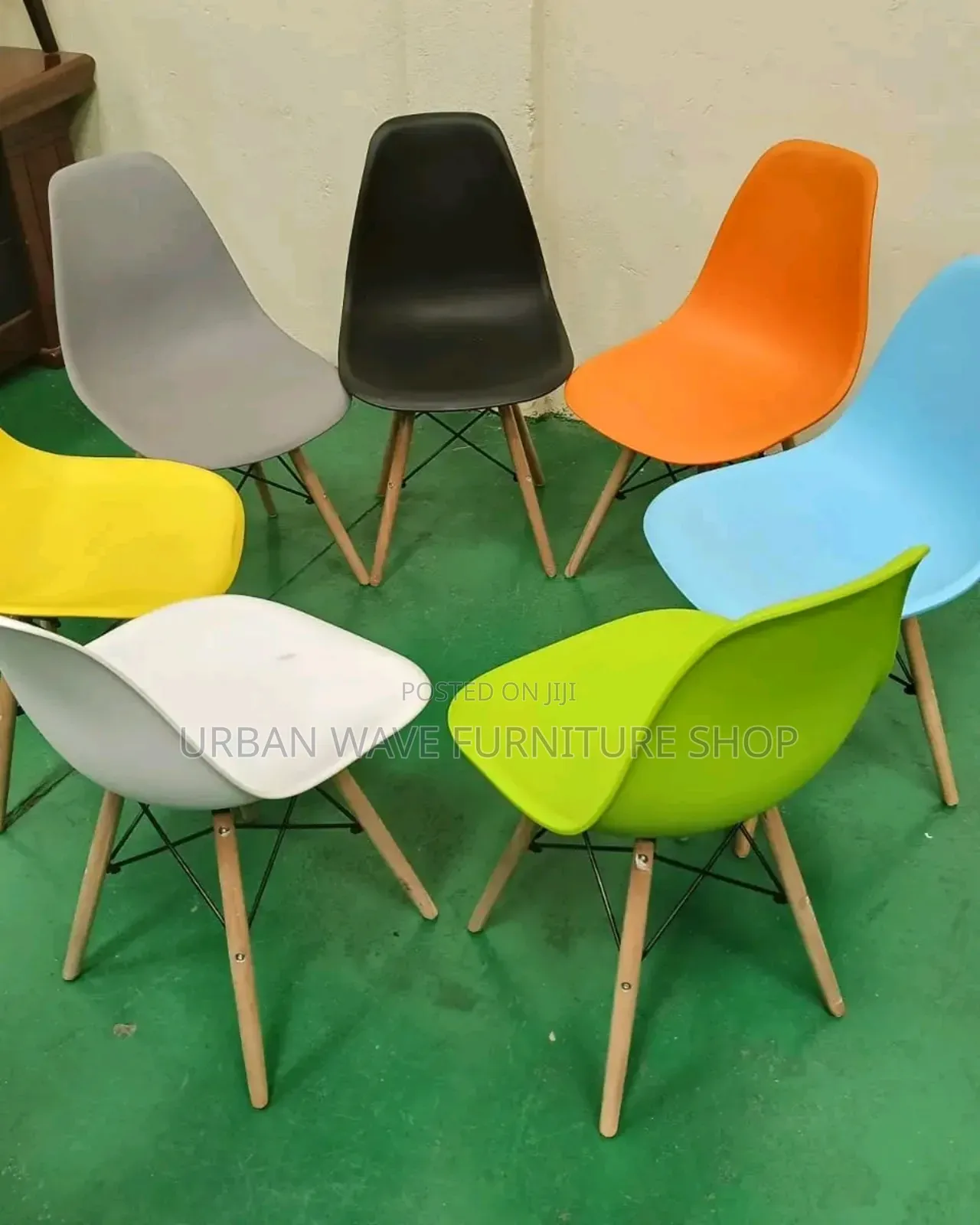 All Colours Eams Plastic Chairs