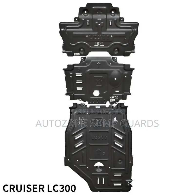 Toyota Land Cruiser J120 | J150 | Lc200 | Lc250 | Lc300 Sump Guards