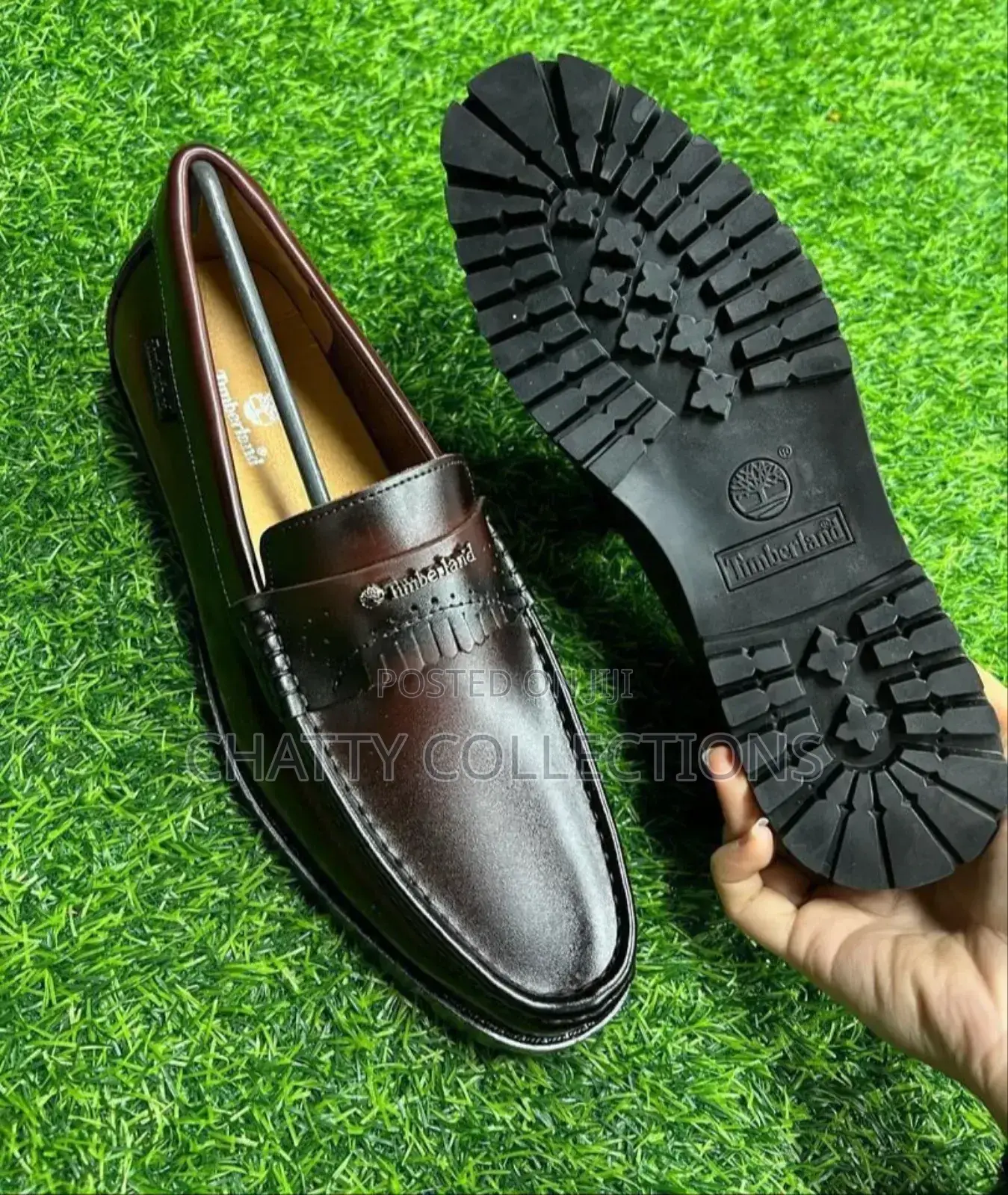 Coffee Brown Laceless Timberland Men Loafers Size 39 to 45