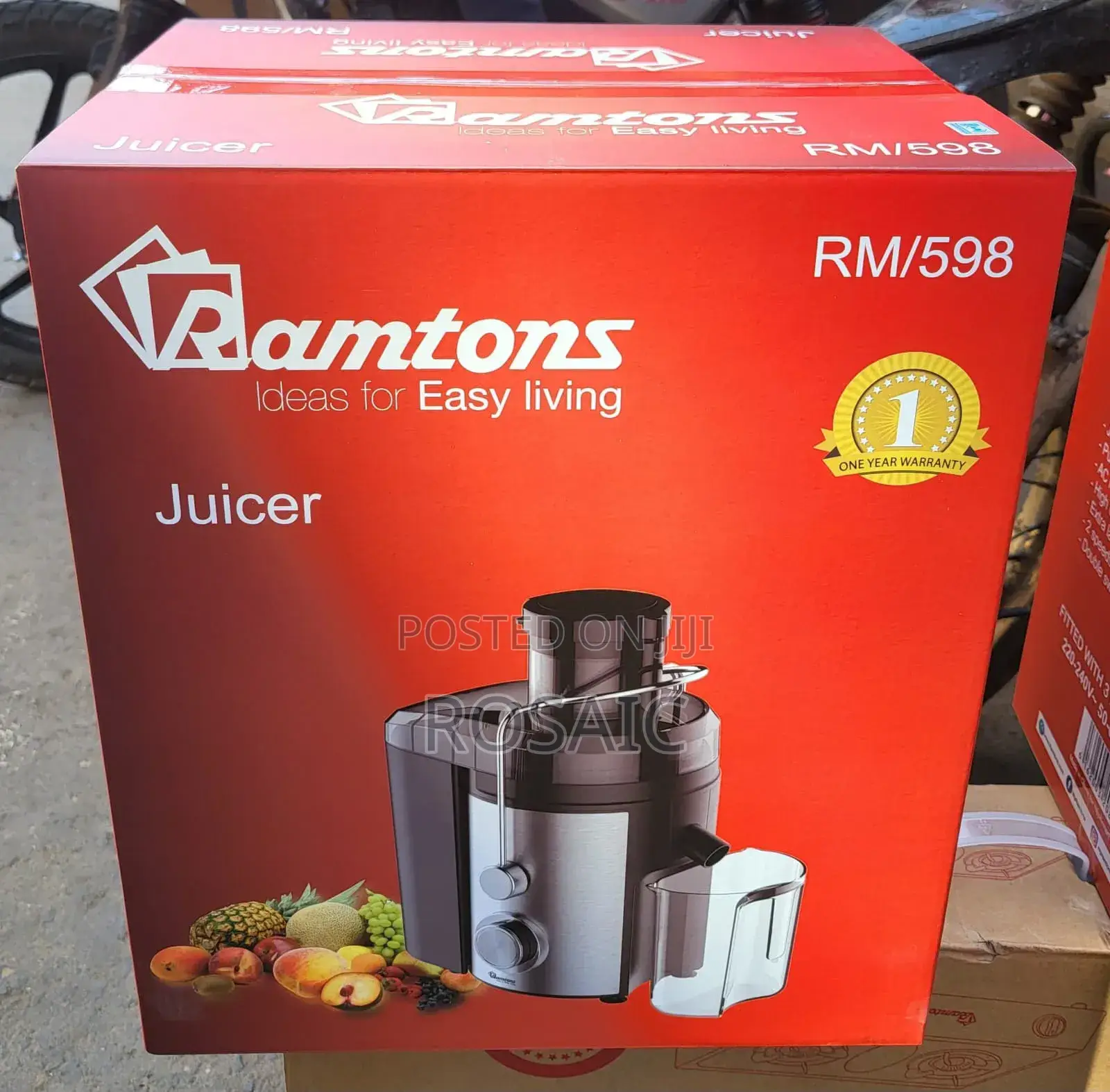 Ramtons Commercial Juicer