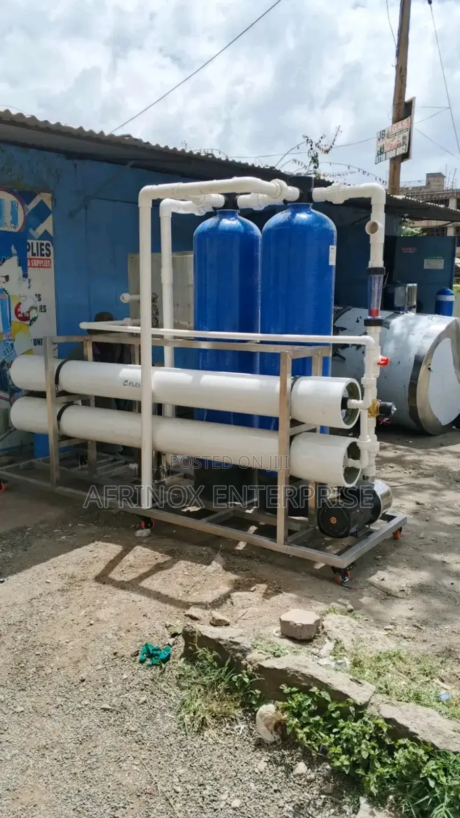 Municipal Water Purification System, 500lph