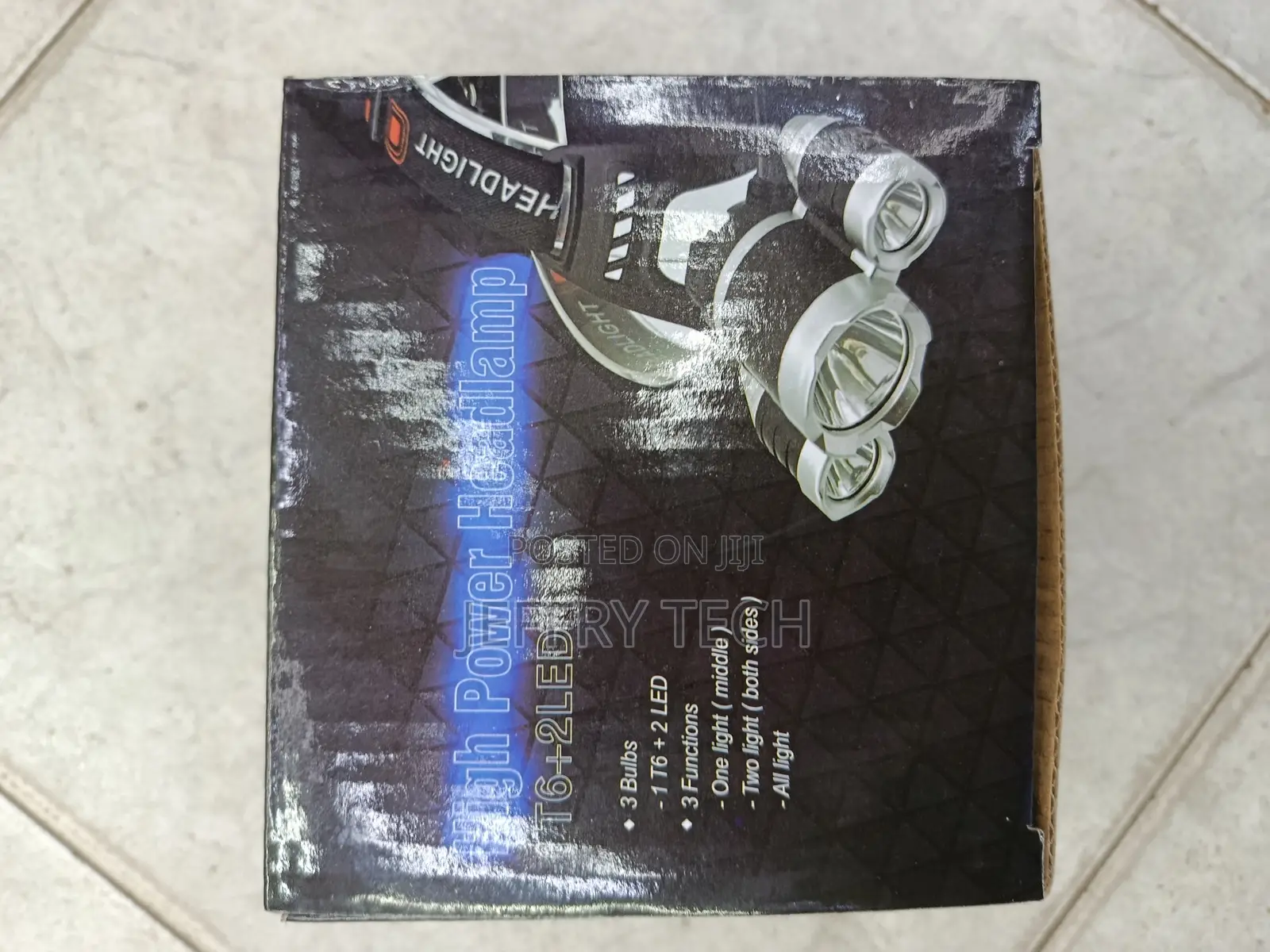 3 High Power Led Headlamp 3x Cree T6 Led Headlight For Camping Or Fi