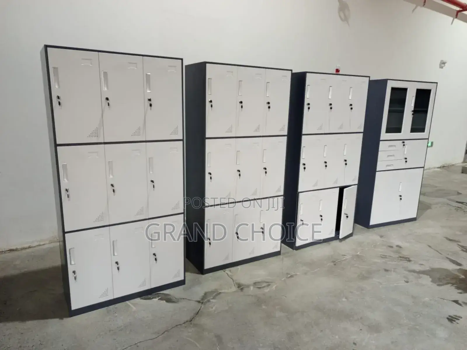 Steel 9 Door Cabinets