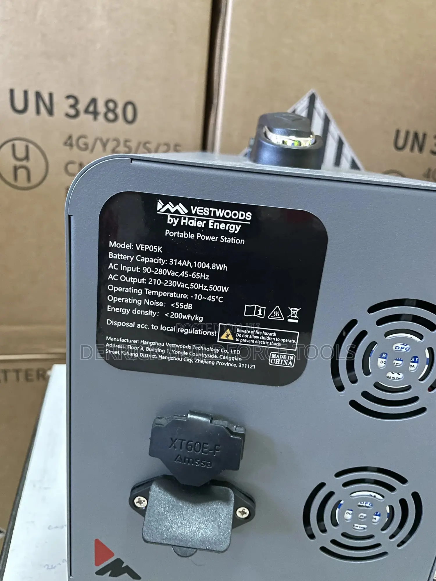 Vestwoods 1kw Lithium Portable Power Station