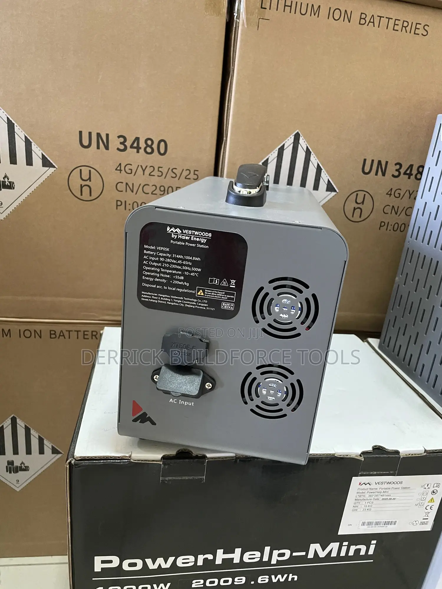 Vestwoods 1kw Lithium Portable Power Station