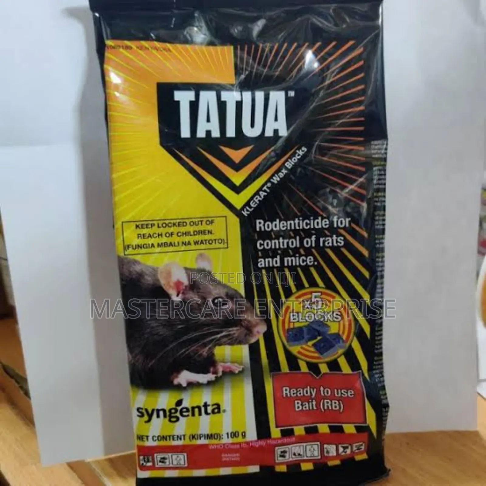 Tatua Rat Poison 5 Blocks
