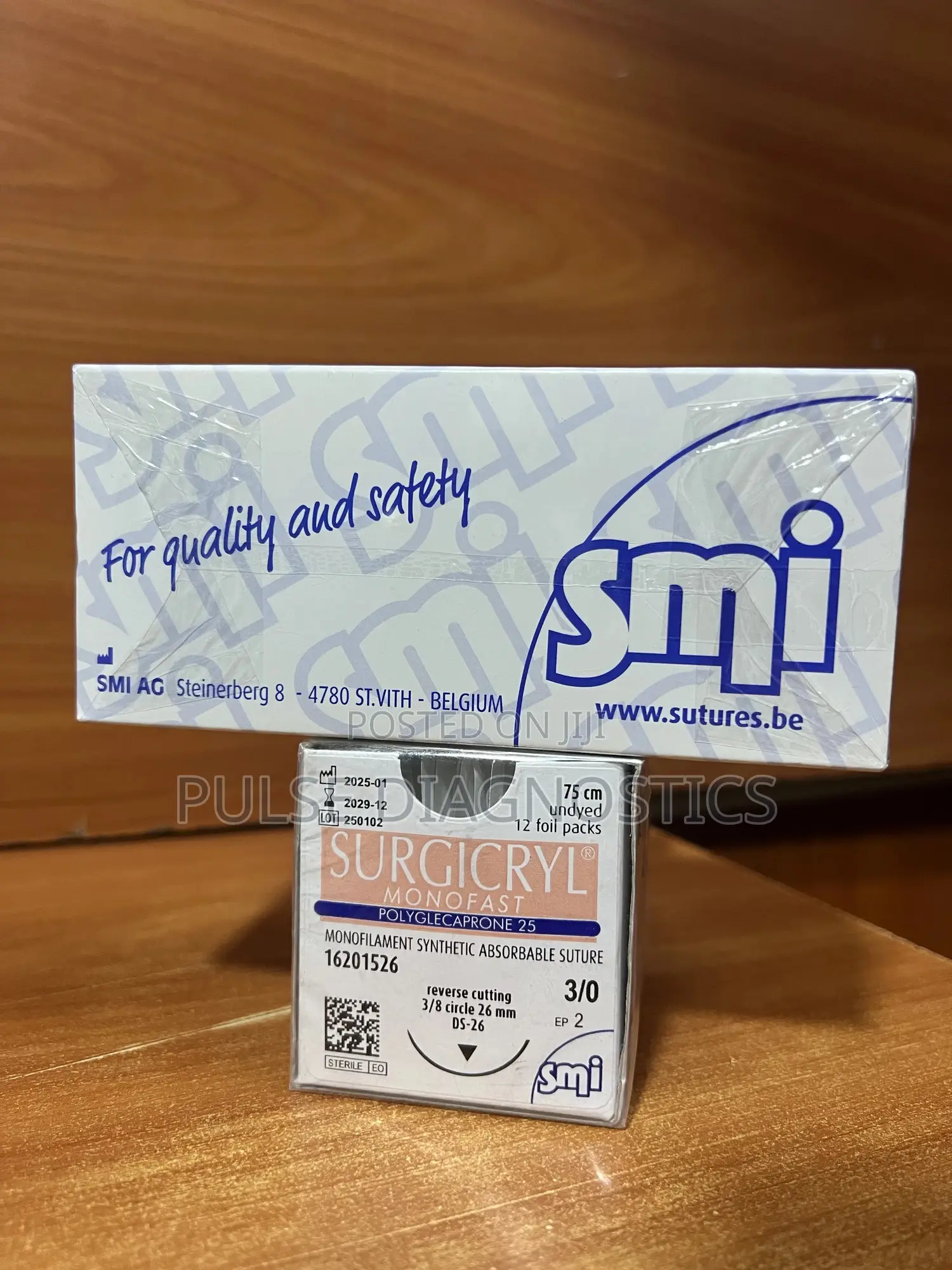 Monocryl | Surgicryl Monofast Polyglecaprone25 Absorbable Suture 3/0rc