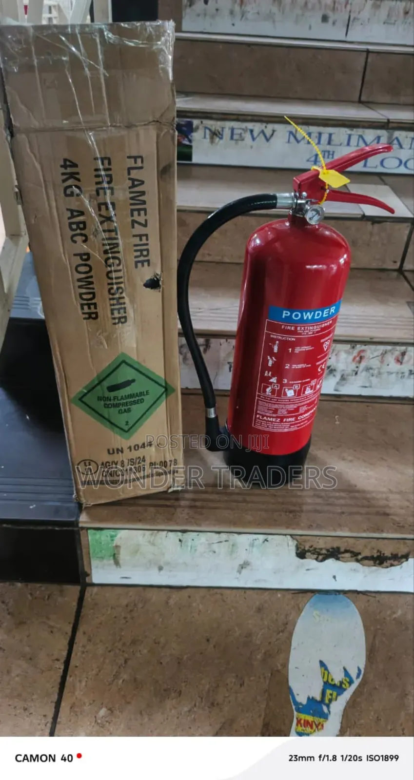 Fire Extinguisher 4 Kg Abc Powder