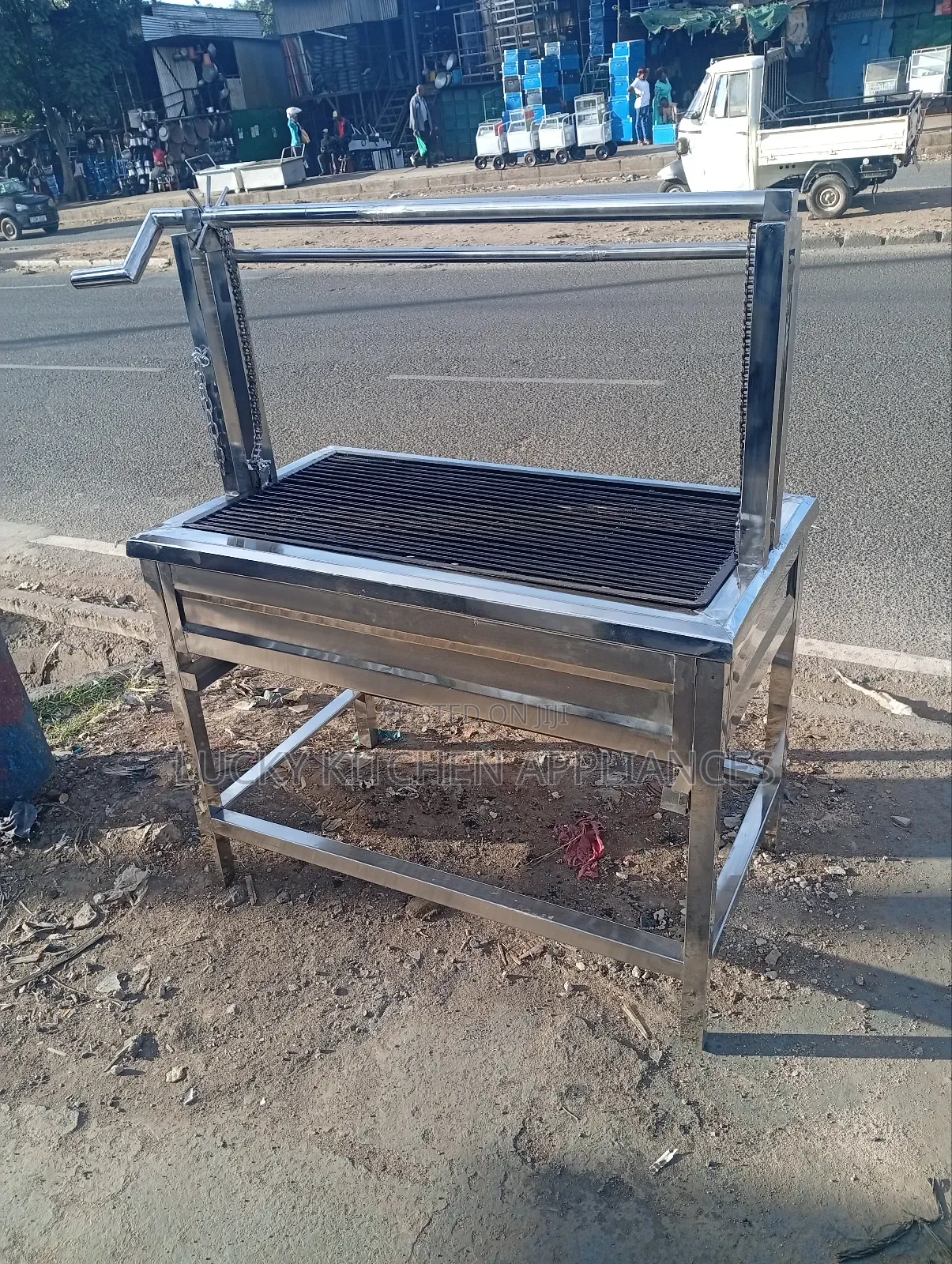 Stainless Steel Grill.