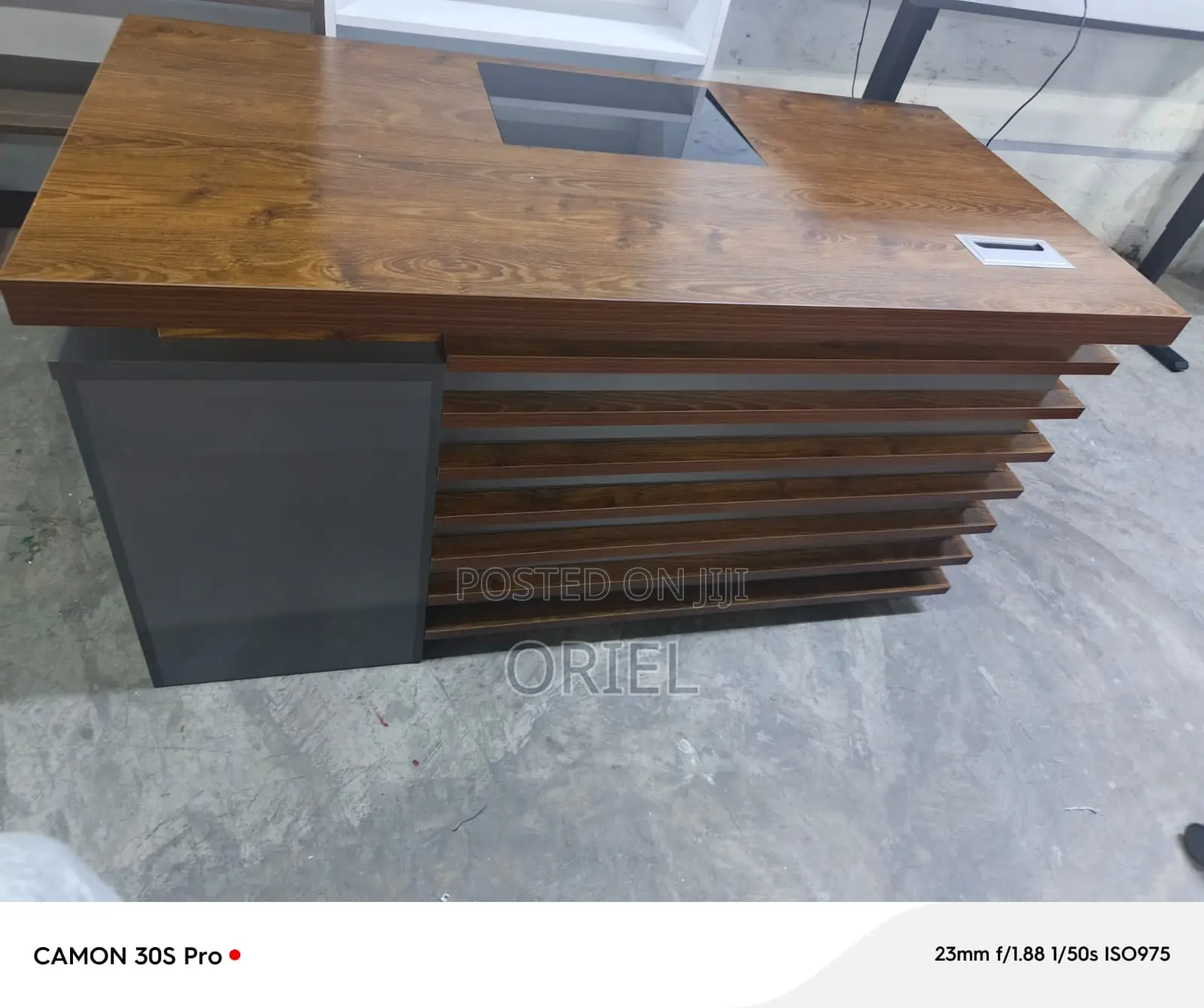 Office Desk : Executive Layered Office Desk