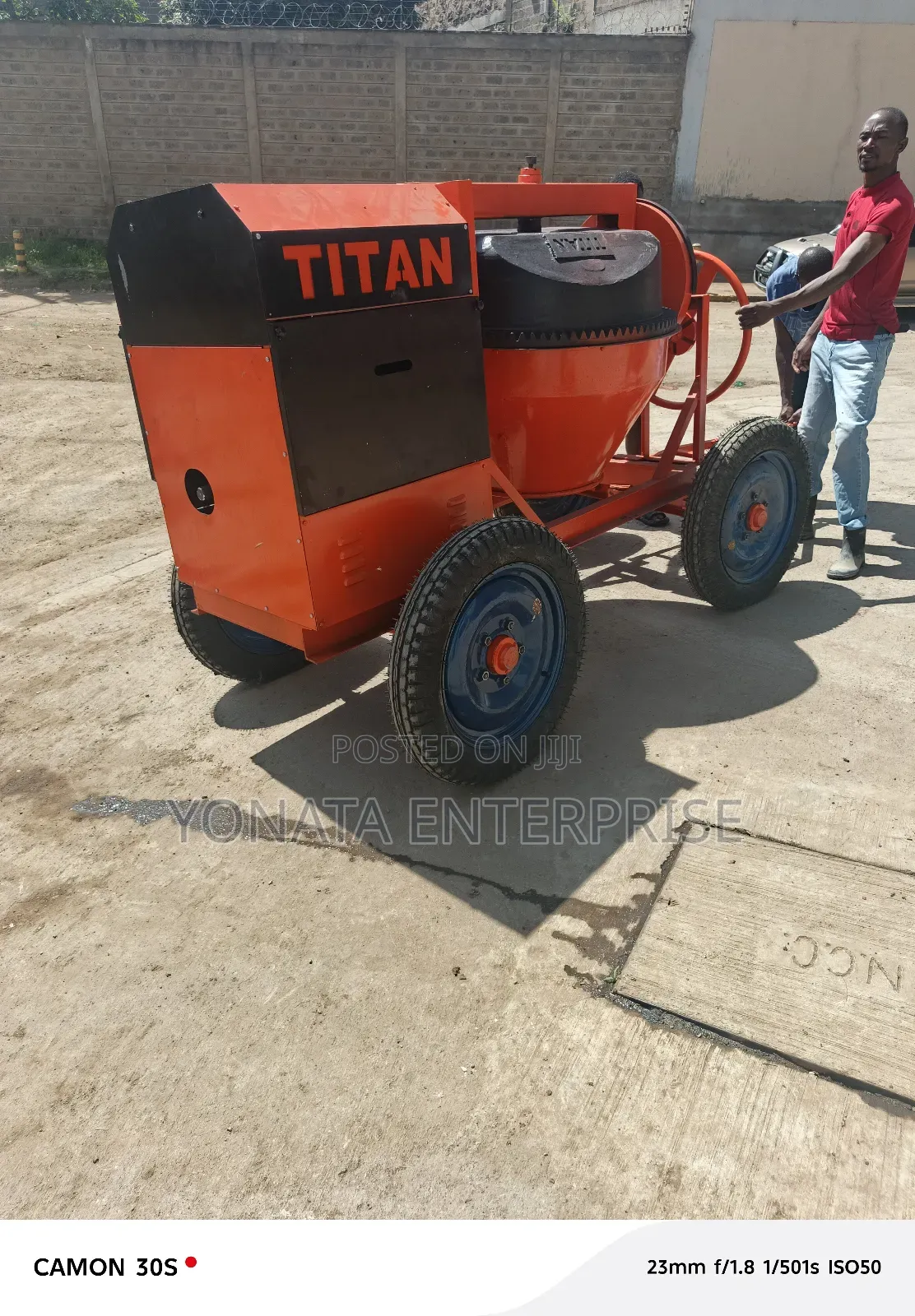 Heavy Duty Indian Concrete Mixer (Titan) 500l