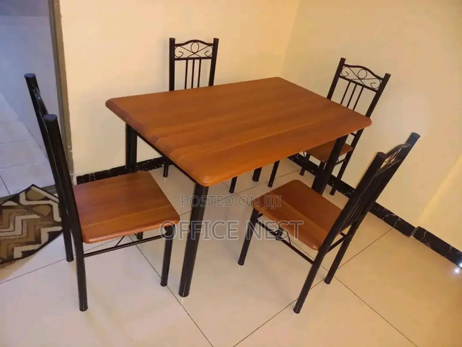 A 4 Seater Wooden Dining Table