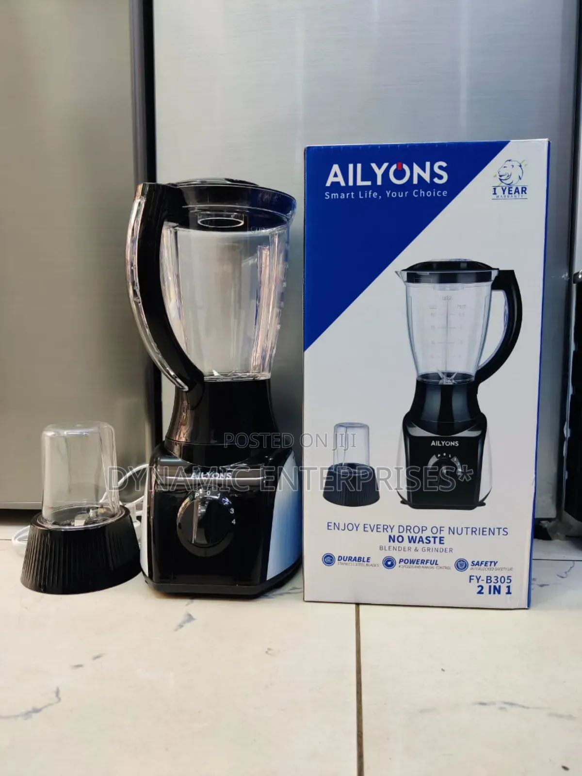 Ailyons 2 in 1 Heavy Blender