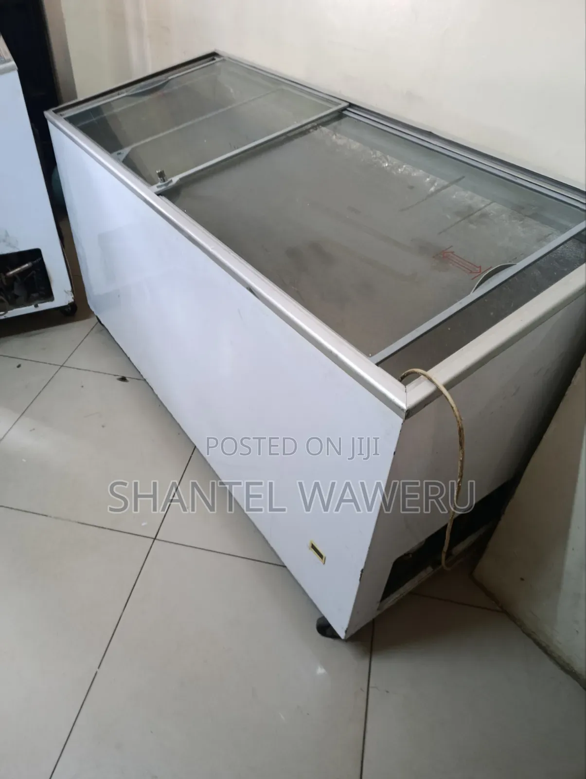 Glass Door Big Freezer