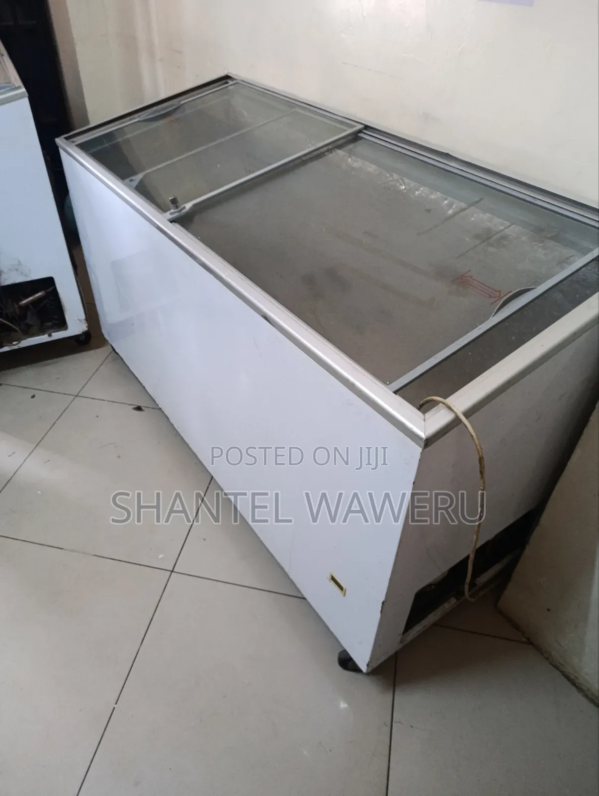 Glass Door Big Freezer