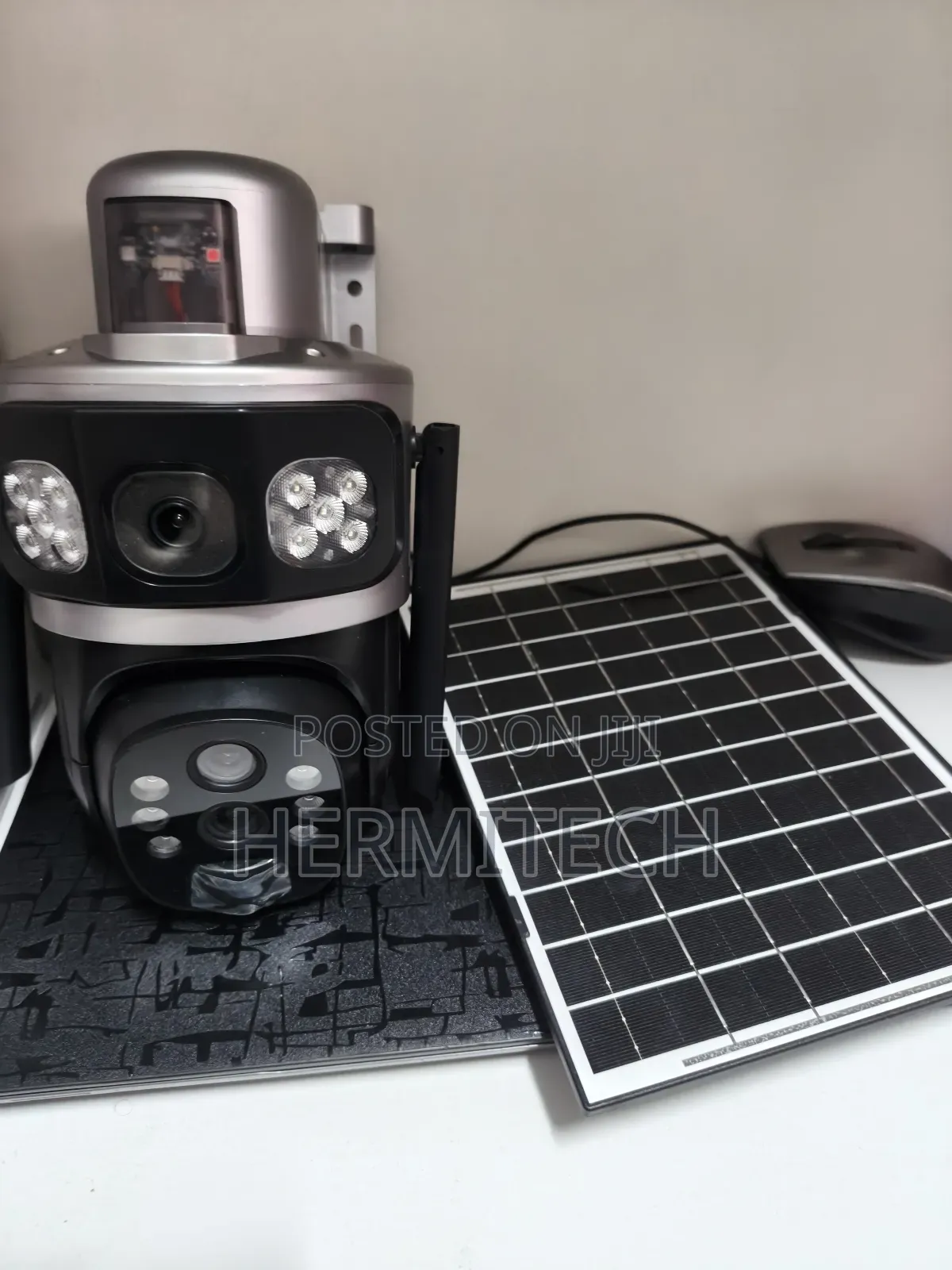 Dual Lens 4g Solar Powered 10x Hybrid Zoom Outdoor CCTV