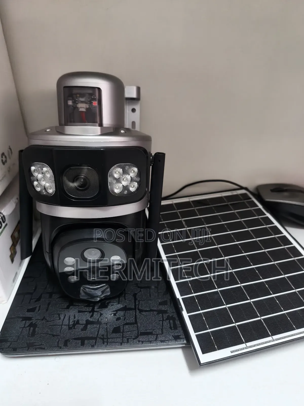 Dual Lens 4g Solar Powered 10x Hybrid Zoom Outdoor CCTV