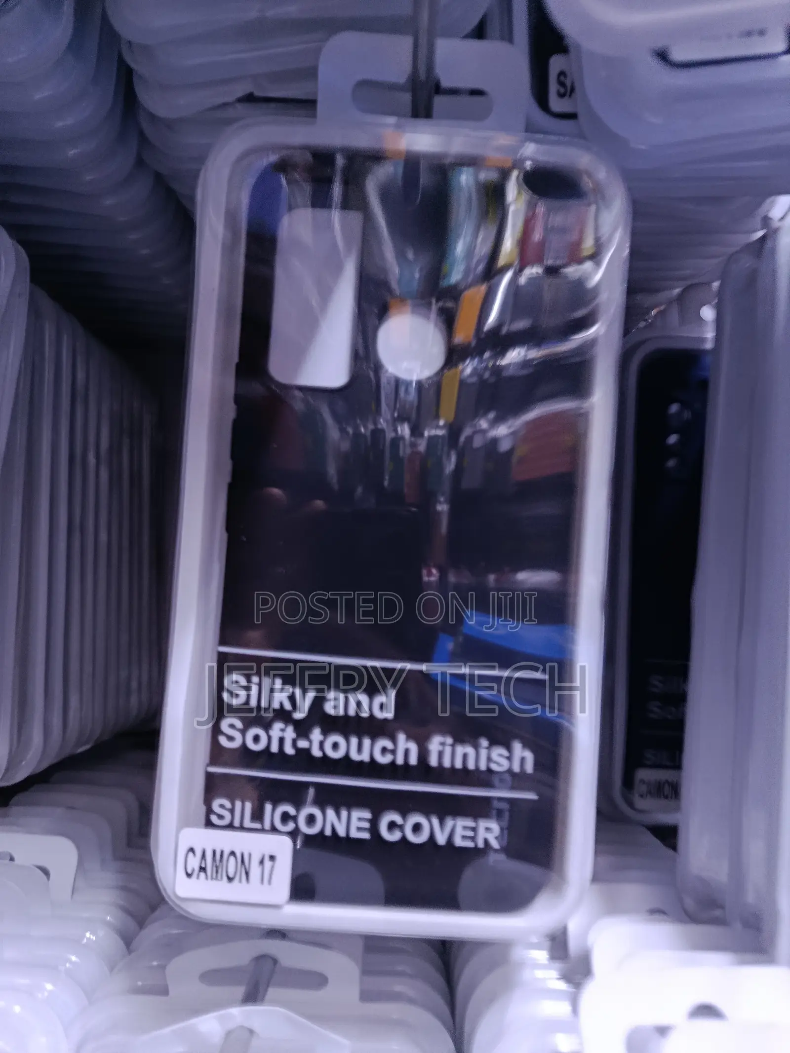 Silicone Phone Cover Specifically Designed for the Tecno Camon