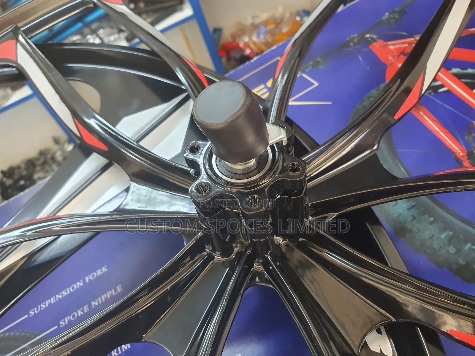 Size 26 Sealed Disk Chrome Wheels (Pair)
