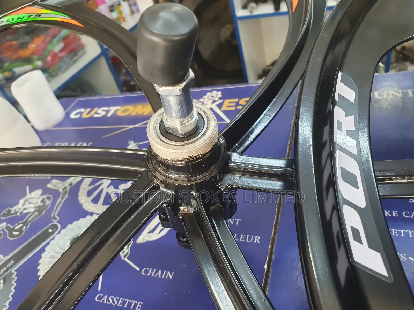 Size 26 Sealed Disk Chrome Wheels (Pair)