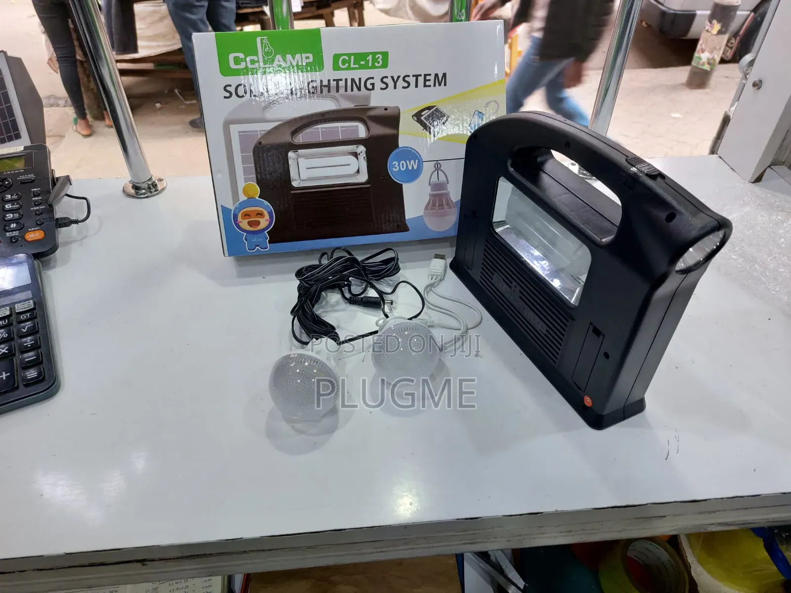 Cclamp Cl13 (2 Bulbs/Side Panel/Phone Charger)