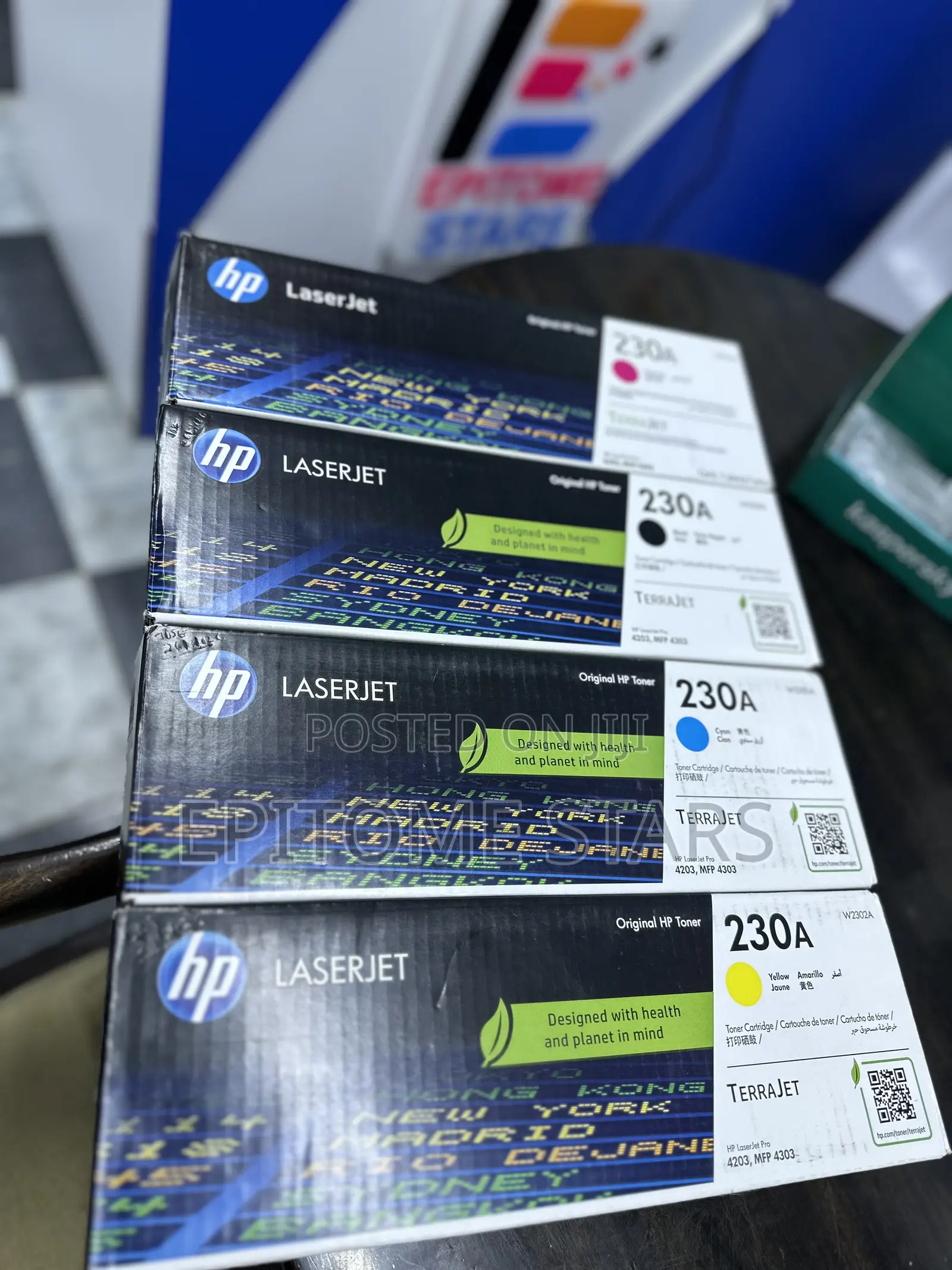 Hp Color Laserjet Pro 4203 Series Dazzling Toners Hp230a(W2301a)