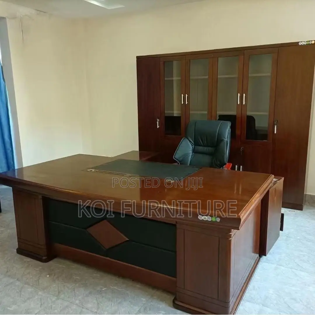 Office Desk; 1.6 Meter Mahogany Office Prestigious Desk