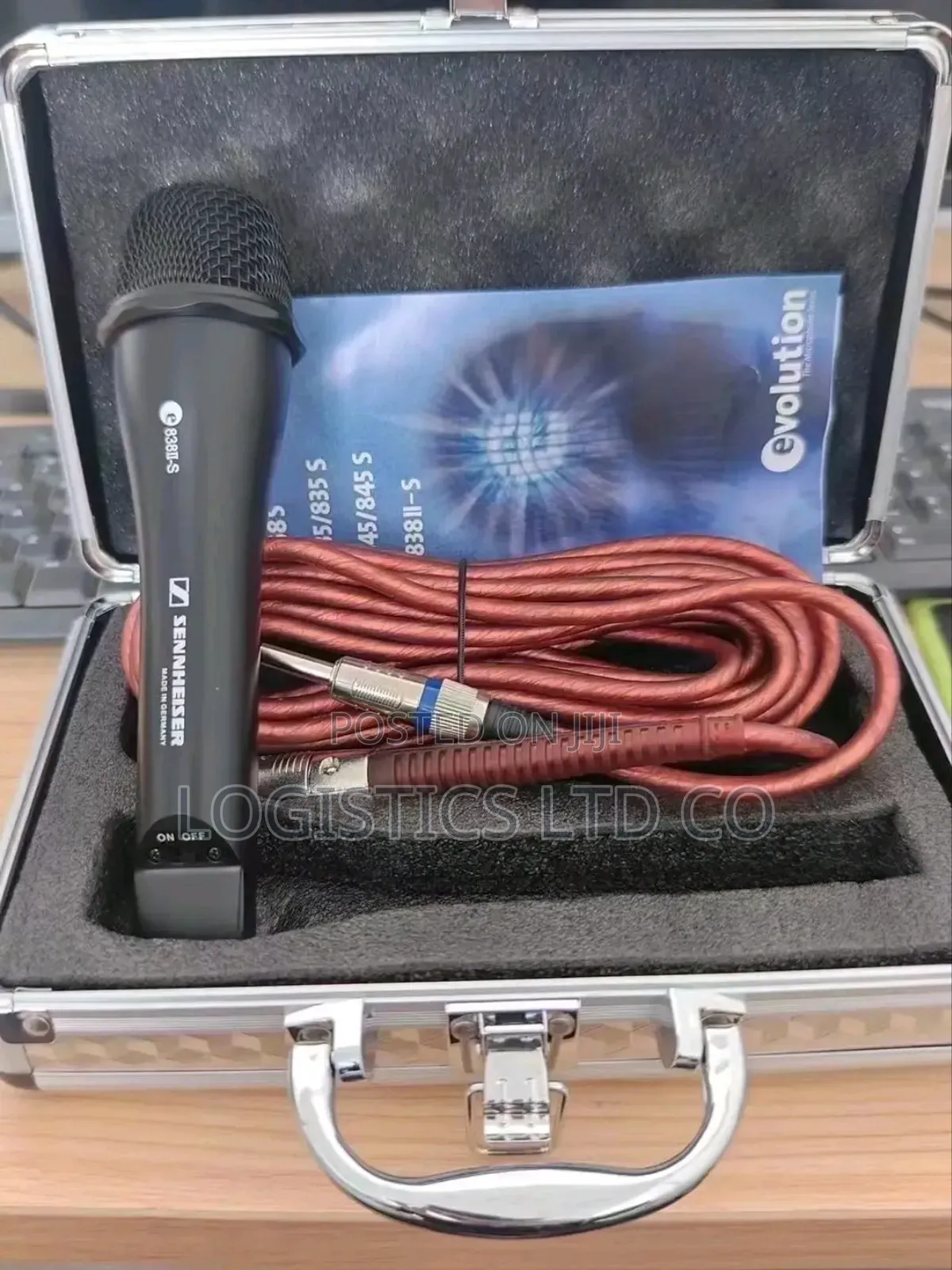 Sennheiser 868 Corded Professional Microphone With Briefcase