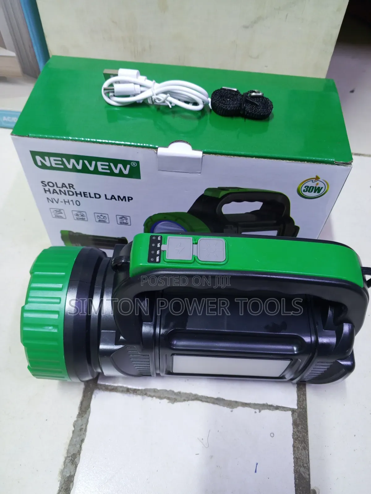 30watts Newvew Handheld Solar Lamp