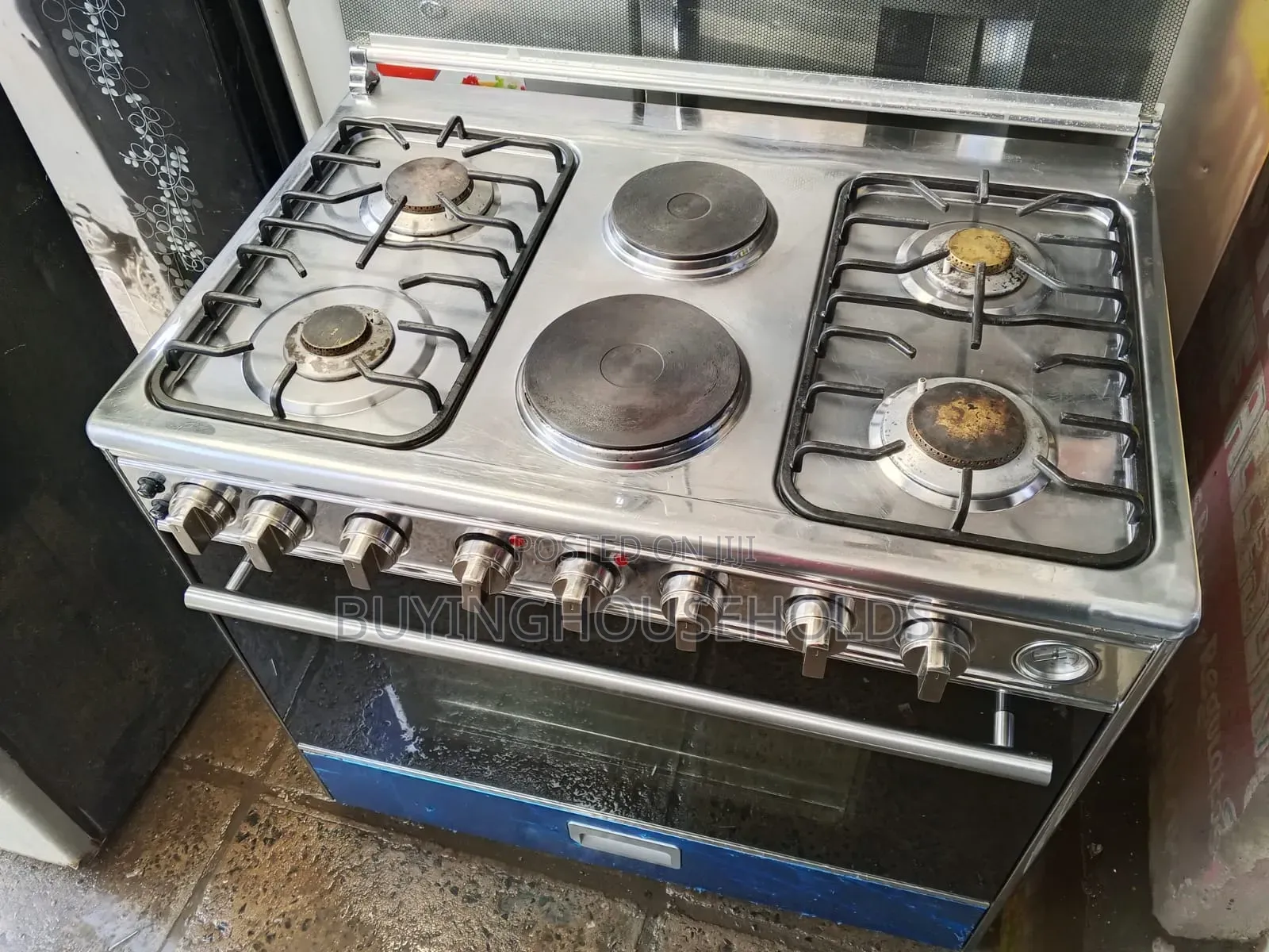 Hisense 60x90 Stainless Cooker 4gas+2electric