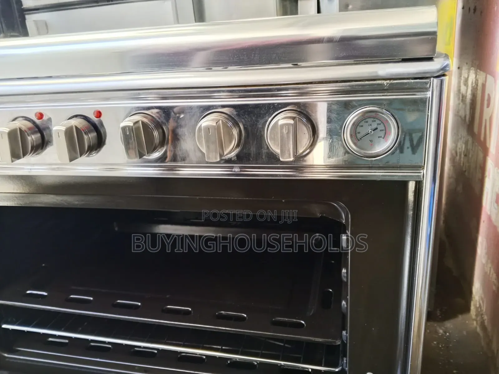 Hisense 60x90 Stainless Cooker 4gas+2electric