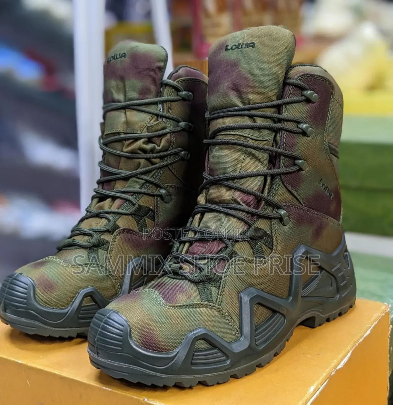 Lowa Green Camouflage Green