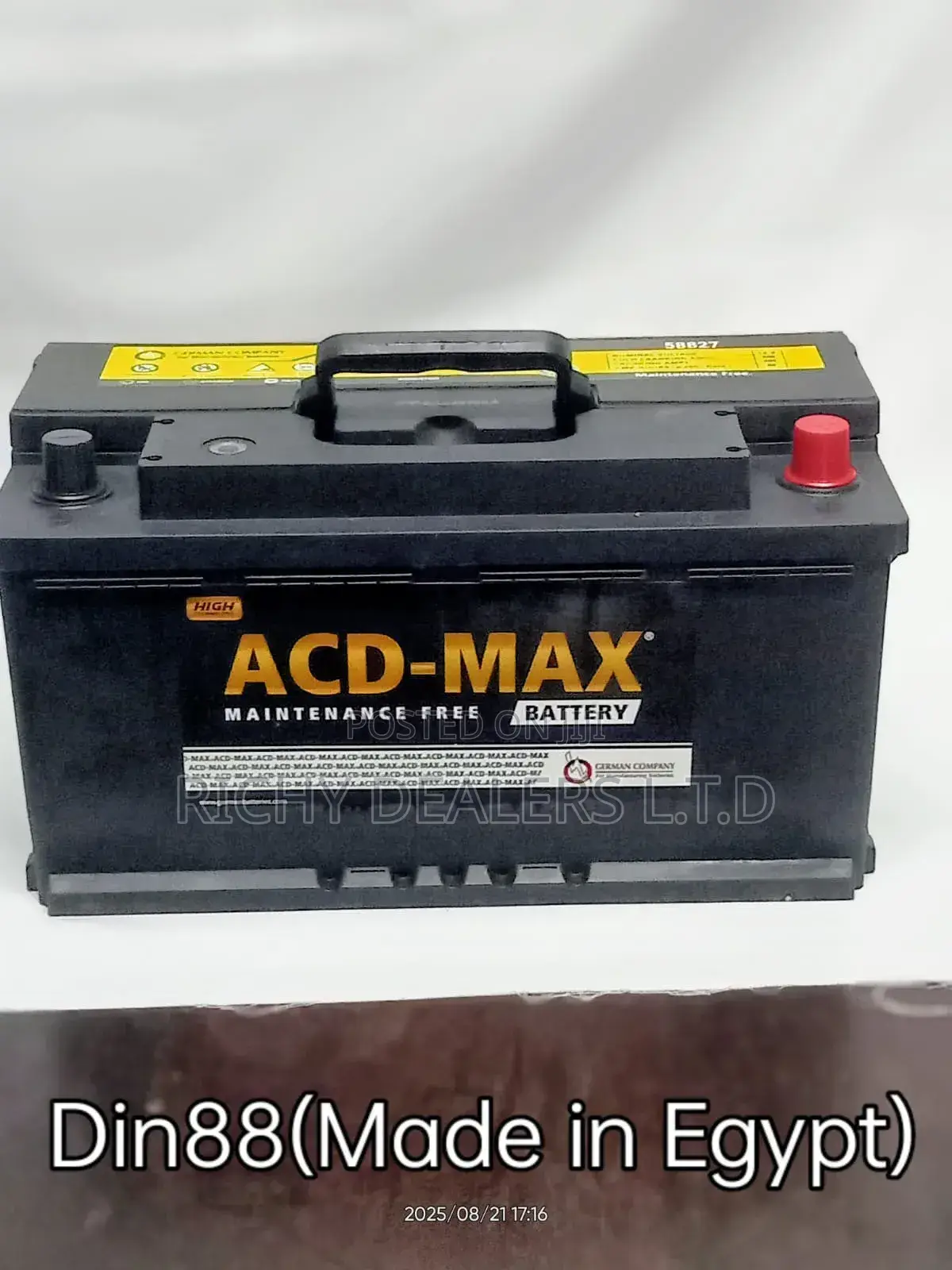 Acd-Max Din88mf Car Battery