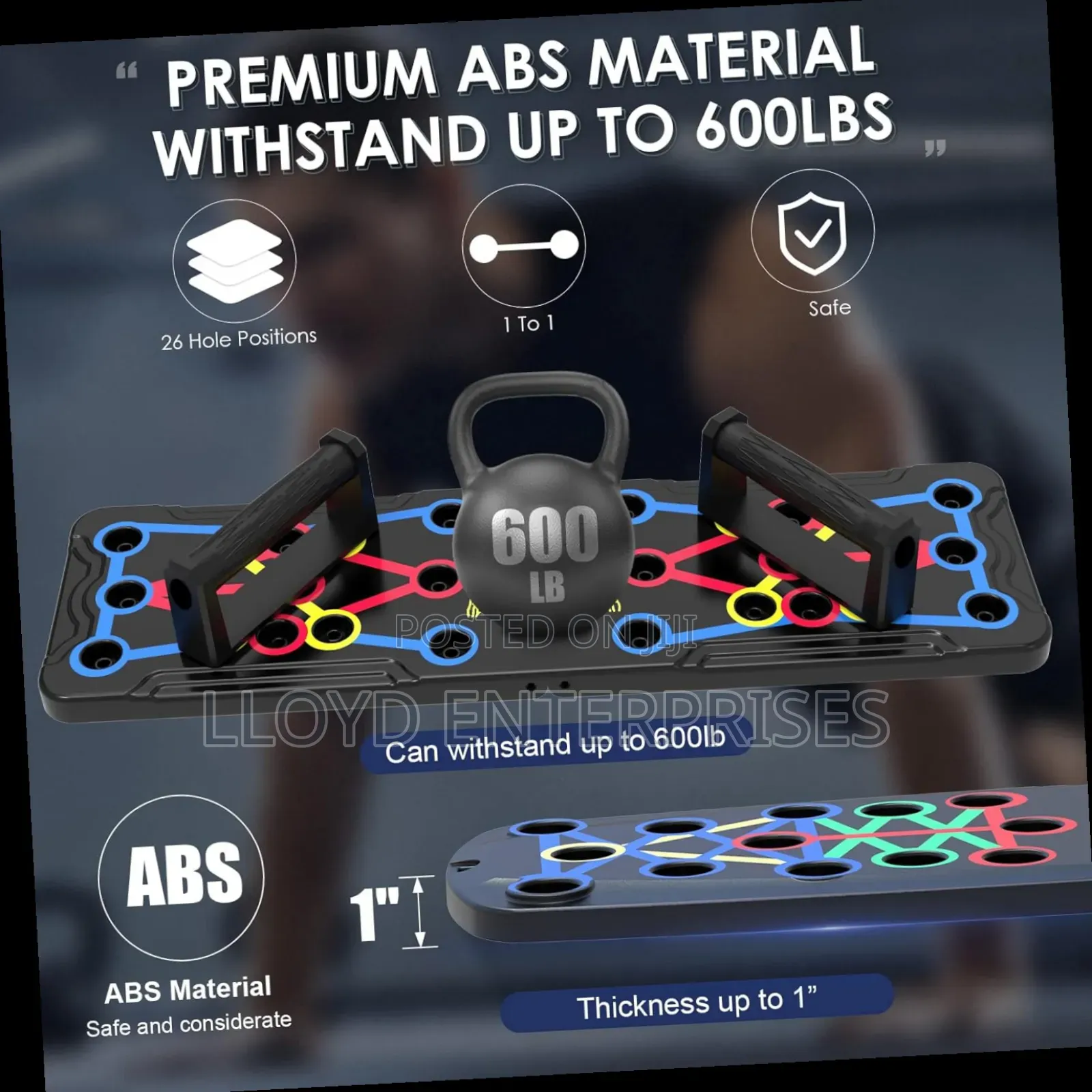 Adjustable Pushup Board