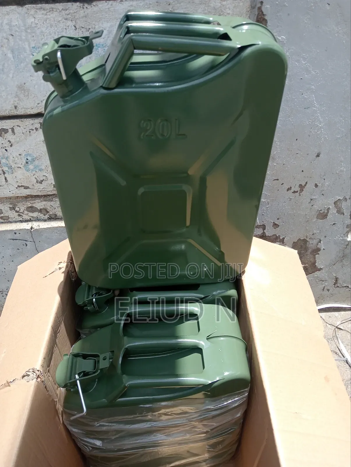Metal Gasoline Jerrican 20l